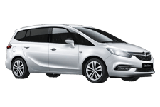 Car Hire Nelson - Vauxhall Zafira 7-Seater - Minibus hire Nelson